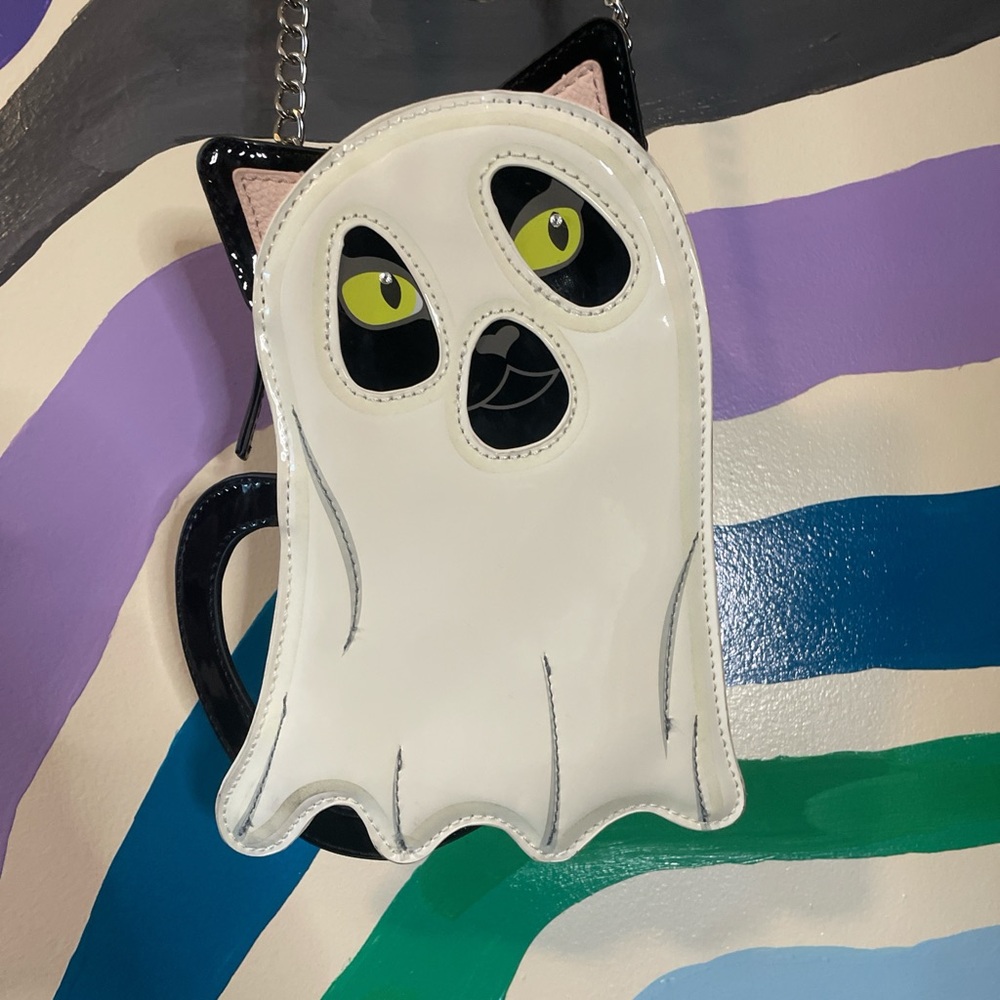 Ghost Cat Crossbody Bag - Picture 2 of 7